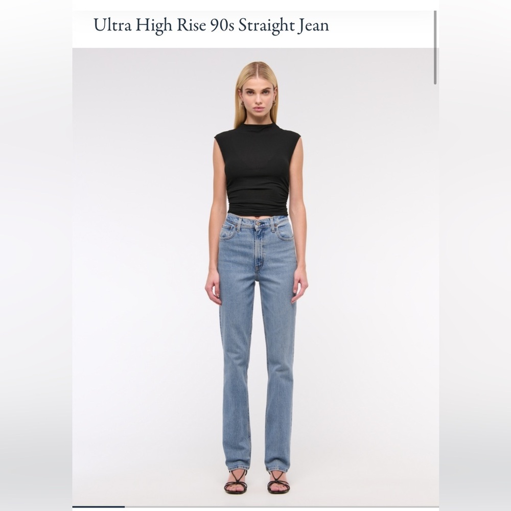 Abercrombie & Fitch 90’s high rise